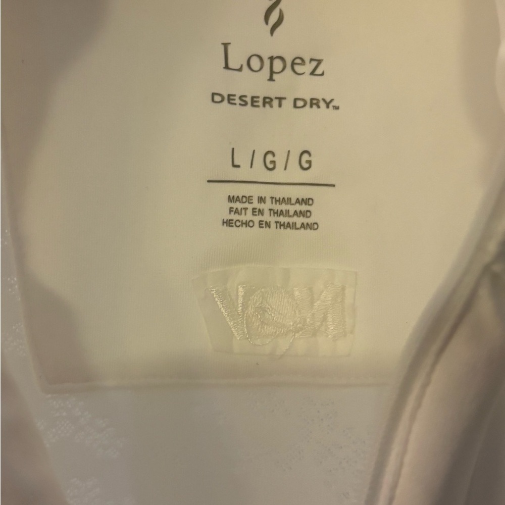 Lopez Elegant White Golf Sleeveless Top - Picture 3 of 4